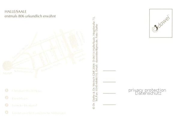 Halle Saale Christian Wolff Haus Chronik – Bild 2