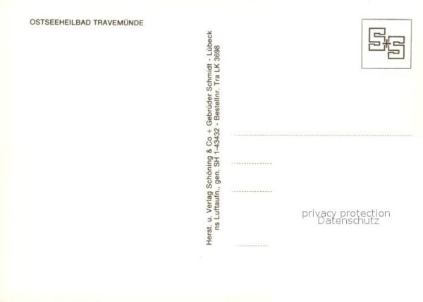 Travemuende Ostseebad Fliegeraufnahme – Bild 2