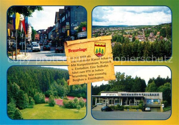 Braunlage Innenstadt Tennisanlage Wurmbergseilbah