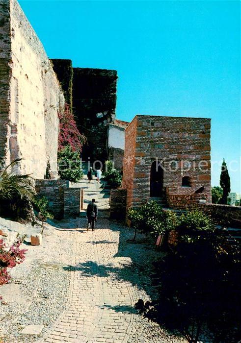 Malaga Andalucia Alcazaba Festungsanlage