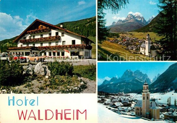 Sexten Sesto Suedtirol Hotel Waldheim Kirchen