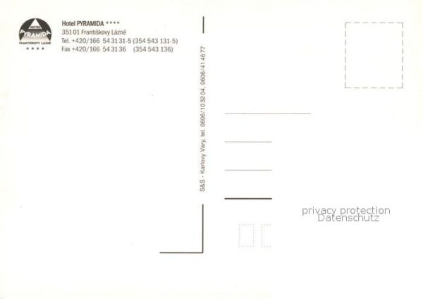 Frantiskovy Lazne Hotel Pyramida – Bild 2
