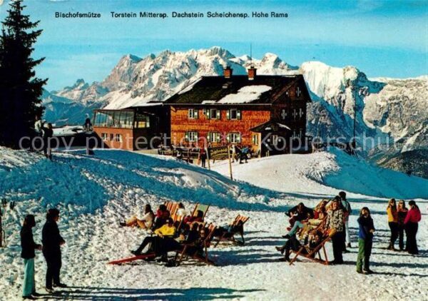 Haus Ennstal Krummholzhütte Winter Bischofsmütze