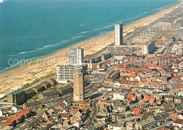 Zandvoort Holland Fliegeraufnahme