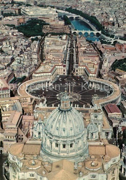 Citta Del Vaticano Fliegeraufnahme