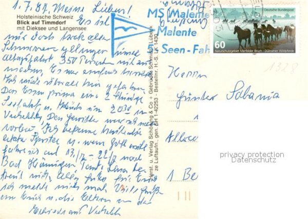 Timmdorf Fliegeraufnahme Dieksee Langensee – Bild 2