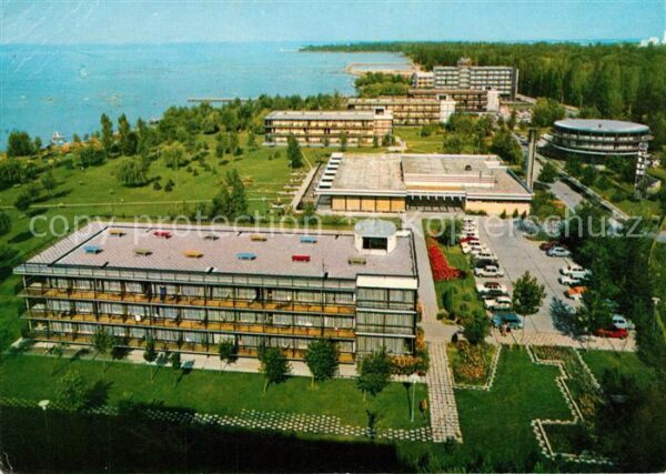 Siofok Fliegeraufnahme Hotel Interpress