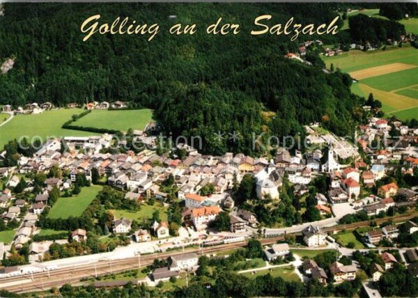 Golling Salzach Fliegeraufnahme