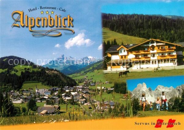Filzmoos Hotel Restaurant Cafe Alpenblick