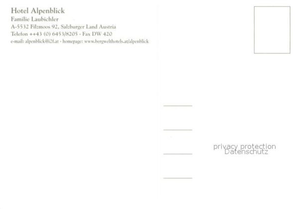Filzmoos Hotel Restaurant Cafe Alpenblick – Bild 2