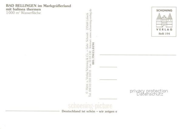 Bad Bellingen Rathaus Kurpark Kurhaus Außenbecken Inn – Bild 2