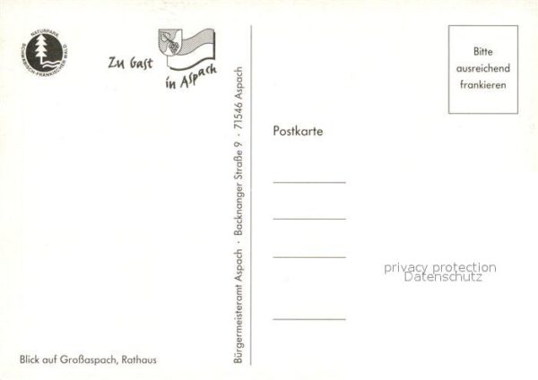 Aspach Backnang Großaspach Rathaus – Bild 2