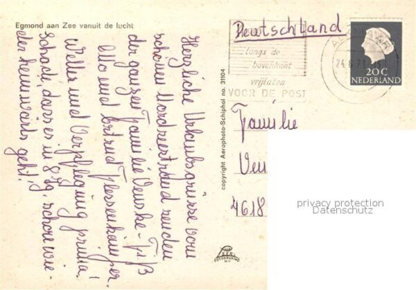 Egmond aan Zee Fliegeraufnahme – Bild 2