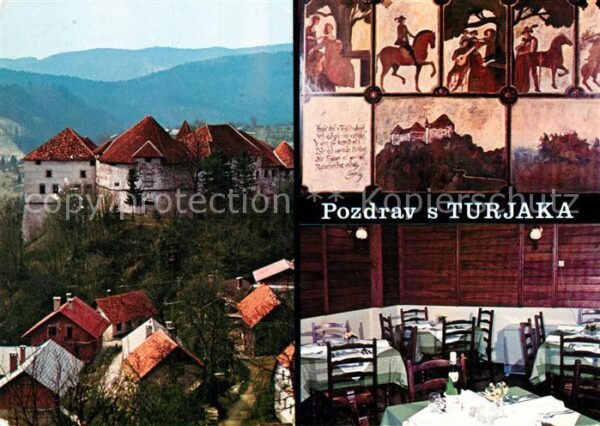 Turjak Auersperg Panorama Gaststätte