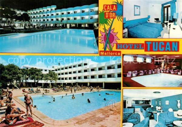 Cala d Or Hotel Tucan Swiming Pool Restaurant Tan