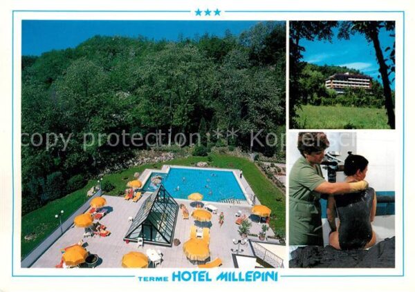 Montegrotto Terme Terme Hotel Millepini Swimming Pool Kur