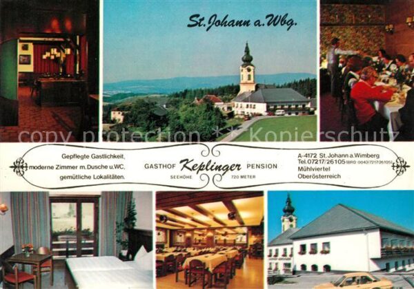 Sankt Johann Wimberg Gasthof Pension Keplinger Restaurant Ki