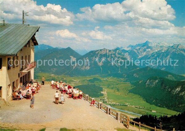 Reutte Tirol Reuttener Bergbahn Berghotel Hahnenkamm