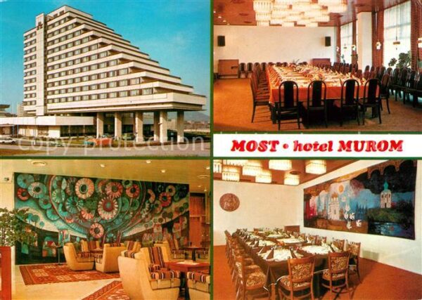 Most Bruex Czechia Hotel Murom Festtafel Foyer