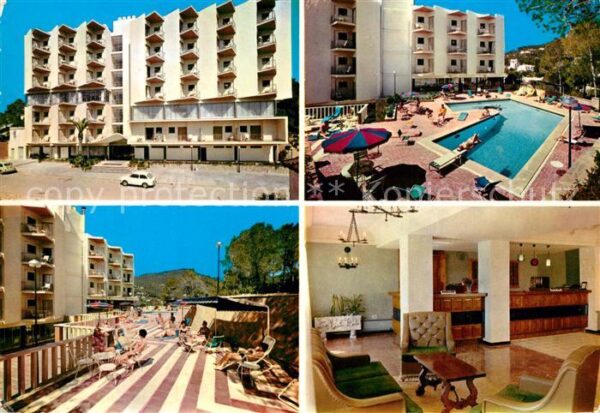 Paguera Mallorca Islas Baleares Hotel Palmira Swimming Pool Rezeption