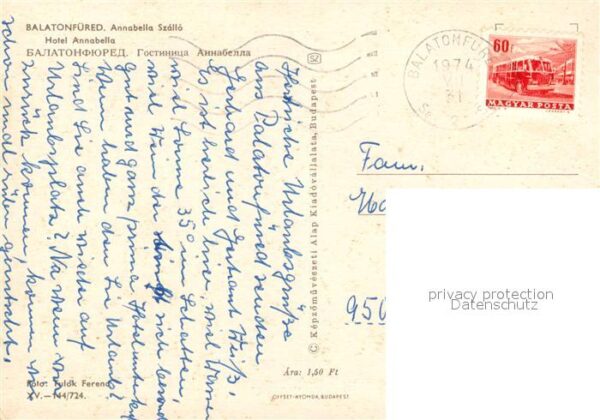 Balatonfuered Annabella Szallo Hotel Plattensee – Bild 2