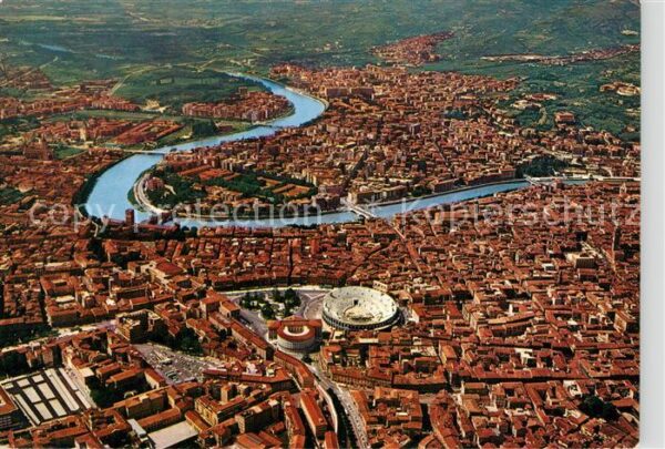 Verona Veneto Veduta aerea