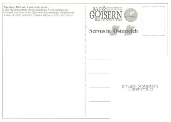 Bad Goisern Salzkammergut Alpenhotel Dachstein Restaurant – Bild 2