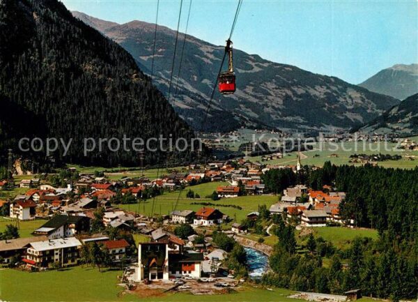 Mayrhofen Zillertal Bergbahn Ahornbahn Zillertaler Alpen