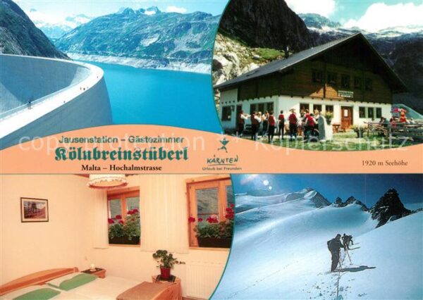 Malta Kaernten Jausenstation Kölnbreinstüberl Wintersp