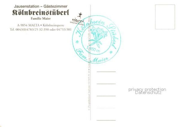 Malta Kaernten Jausenstation Kölnbreinstüberl Wintersp – Bild 2