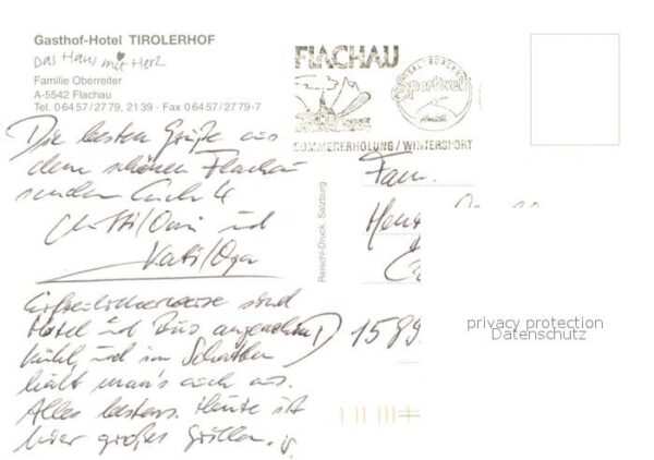 Flachau Gasthof Hotel Tirolerhof – Bild 2