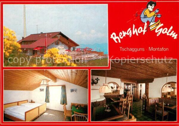 Tschagguns Vorarlberg Berghof Golm Golmerstuben Montafon