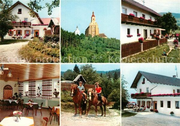 Poellau Pension Waldhof Muhr Reiten Kirche