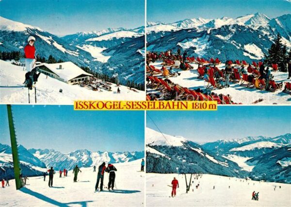 Gerlos Wintersportplatz Isskogel Sesselbahn Be