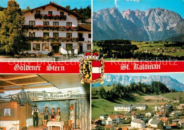 Sankt Koloman Gasthof Goldener Stern Landschaftspanor