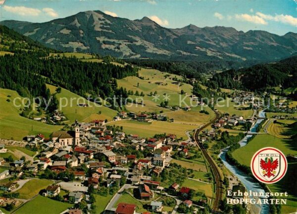 Hopfgarten Brixental Barockkirche Hohe Salve Alpenpanorama F