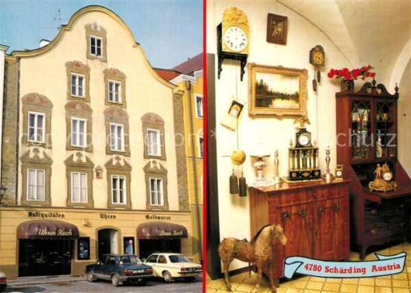 Schaerding Antiquitätenstube Antikschmuck Uhren Re