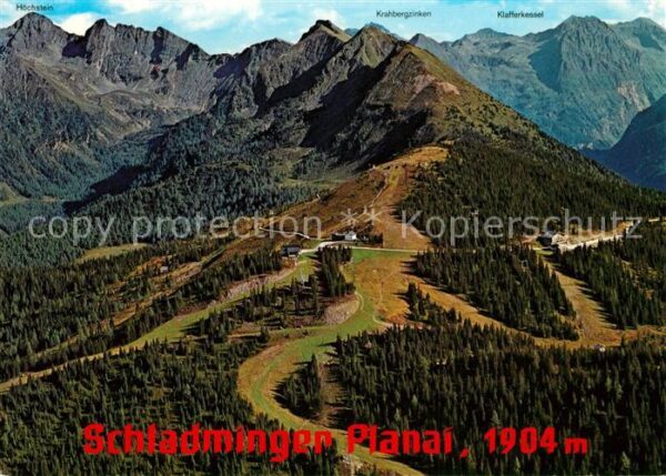 Schladming Obersteiermark Schladminger Planai Alpenpanorama Flieg