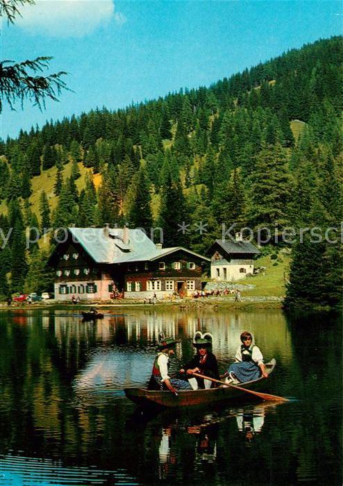 Obernberg Brenner Alpengasthaus Obernbergersee Ruderboot
