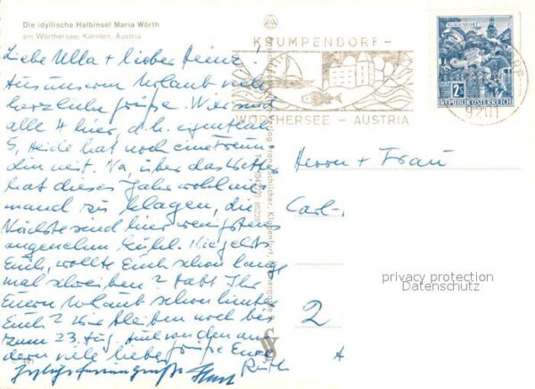 Maria Woerth Woerthersee Halbinsel Fliegeraufnahme – Bild 2