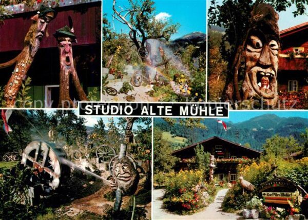 Mayrhofen Zillertal Studio Alte Mühle Mineralien Gemälde Sc