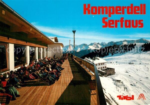 Serfaus Tirol Berghotel Restaurant Skigebiet Komperde