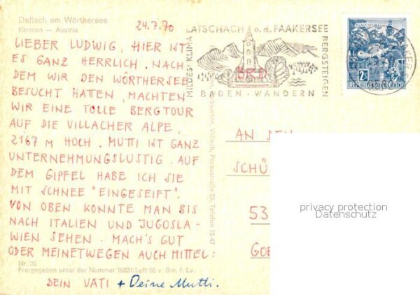 Dellach Woerthersee Fliegeraufnahme – Bild 2