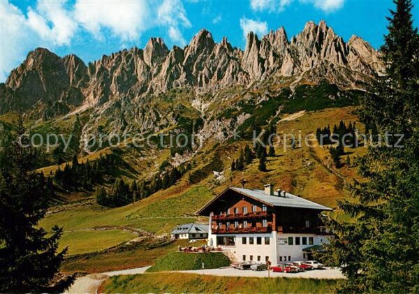 Muehlbach Hochkoenig Arthurhaus Berggaststätte Manndlwand Ge