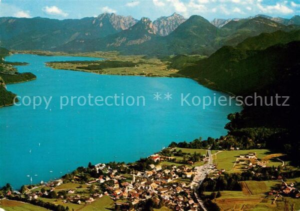 St Gilgen Wolfgangsee gegen Rettenkogel Sparber und Rinnkogel