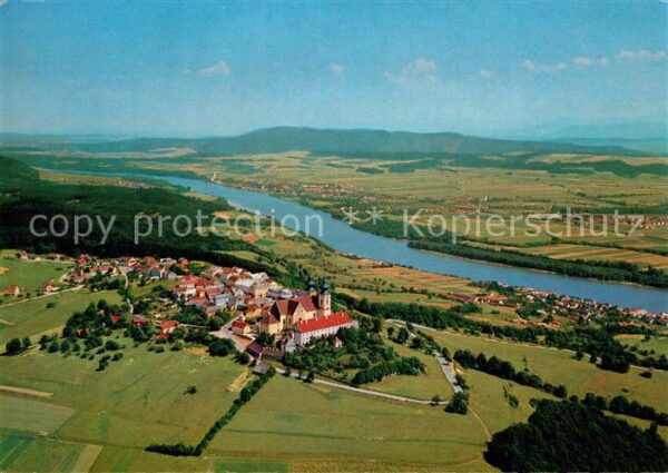 Maria Taferl mit Marbach an der Donau Fliegeraufnahm