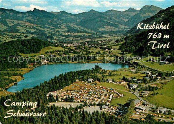 Kitzbuehel Tirol Camping Schwarzsee Alpenpanorama Fliege