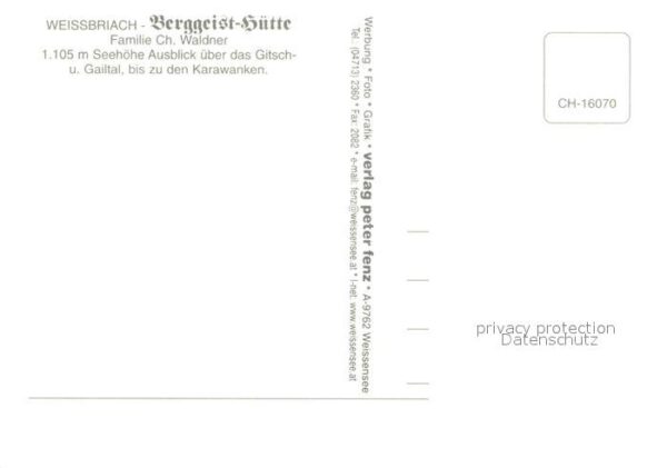 Weissbriach Berggeisthütte Almvieh Kühe Blick ins G – Bild 2