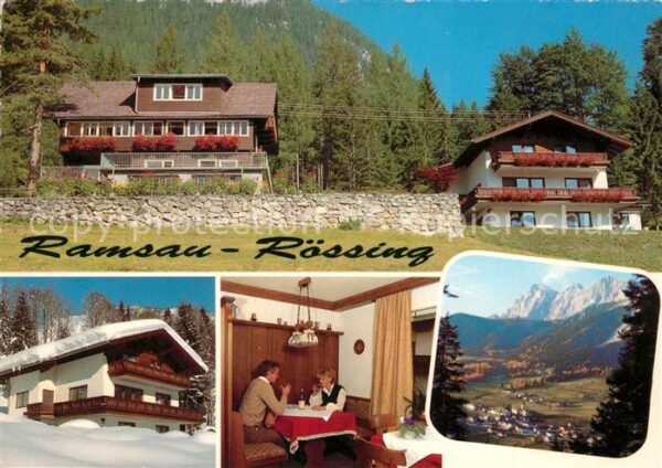 Ramsau Dachstein Steiermark Haus Waldheim und Alpengruss Landschaft