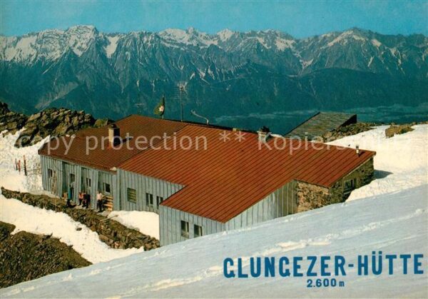 Glungezerhuette Berghütte Tuxer Voralpen Alpenpanorama